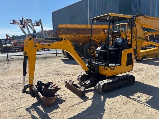 mini-pelle JCB 16C (1.631 h), Enlèvement, Excavatrice