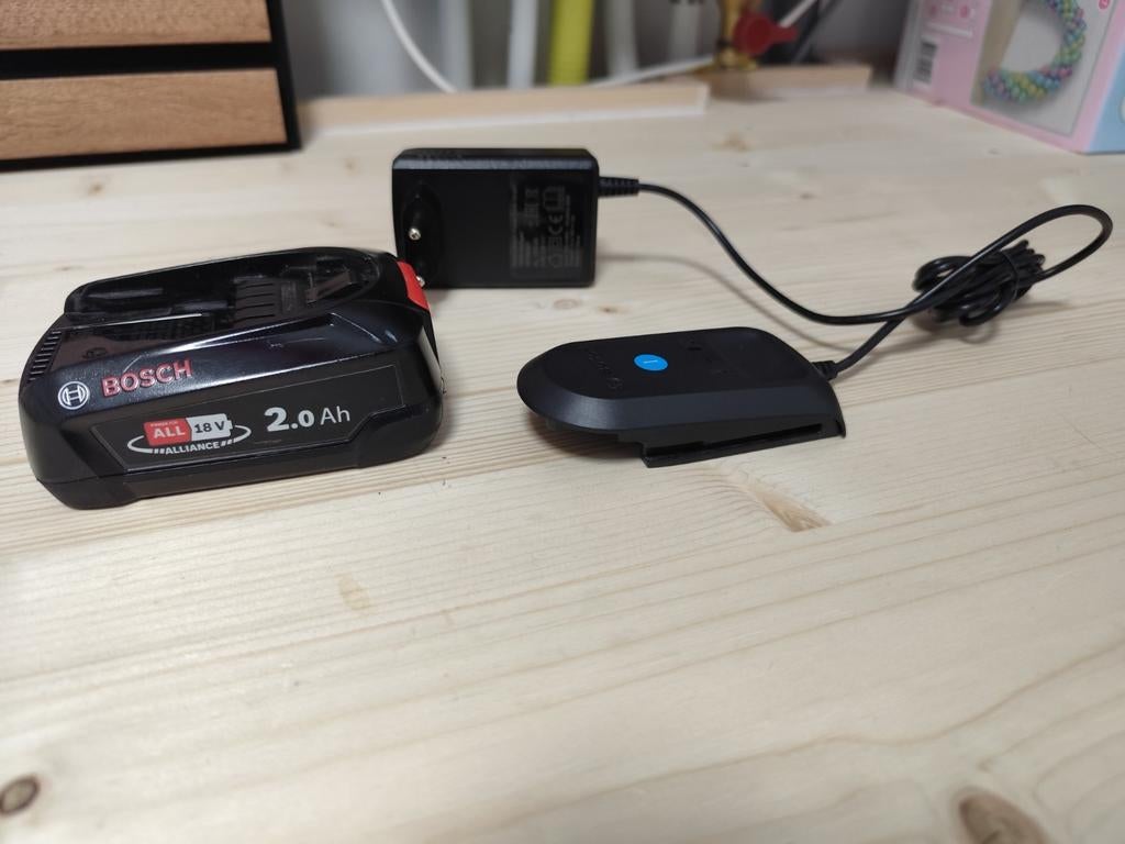 Batterie 18V Bosch + Chargeur, Enlèvement ou Envoi