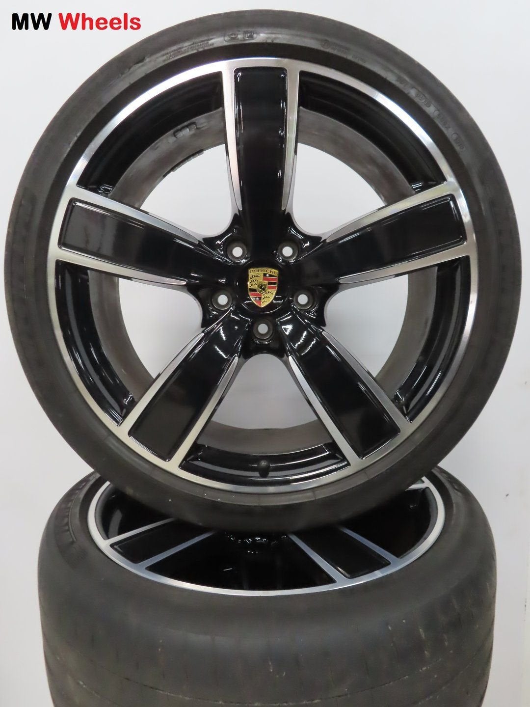 Originele Porsche Cayenne coupe 22 inch velgen zomerbanden, Auto-onderdelen, Banden en Velgen, Gebruikt, -, 285 mm, -
