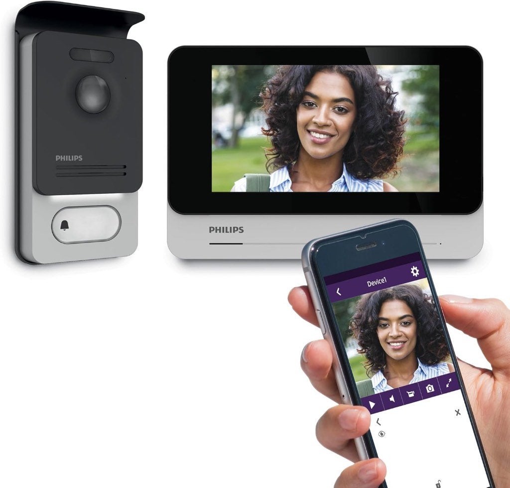 Visiophone - PHILIPS - WelcomeEye Connect, Maison & Meubles, Sonnettes, Enlèvement, Compatible avec les smartphones, Utilisé