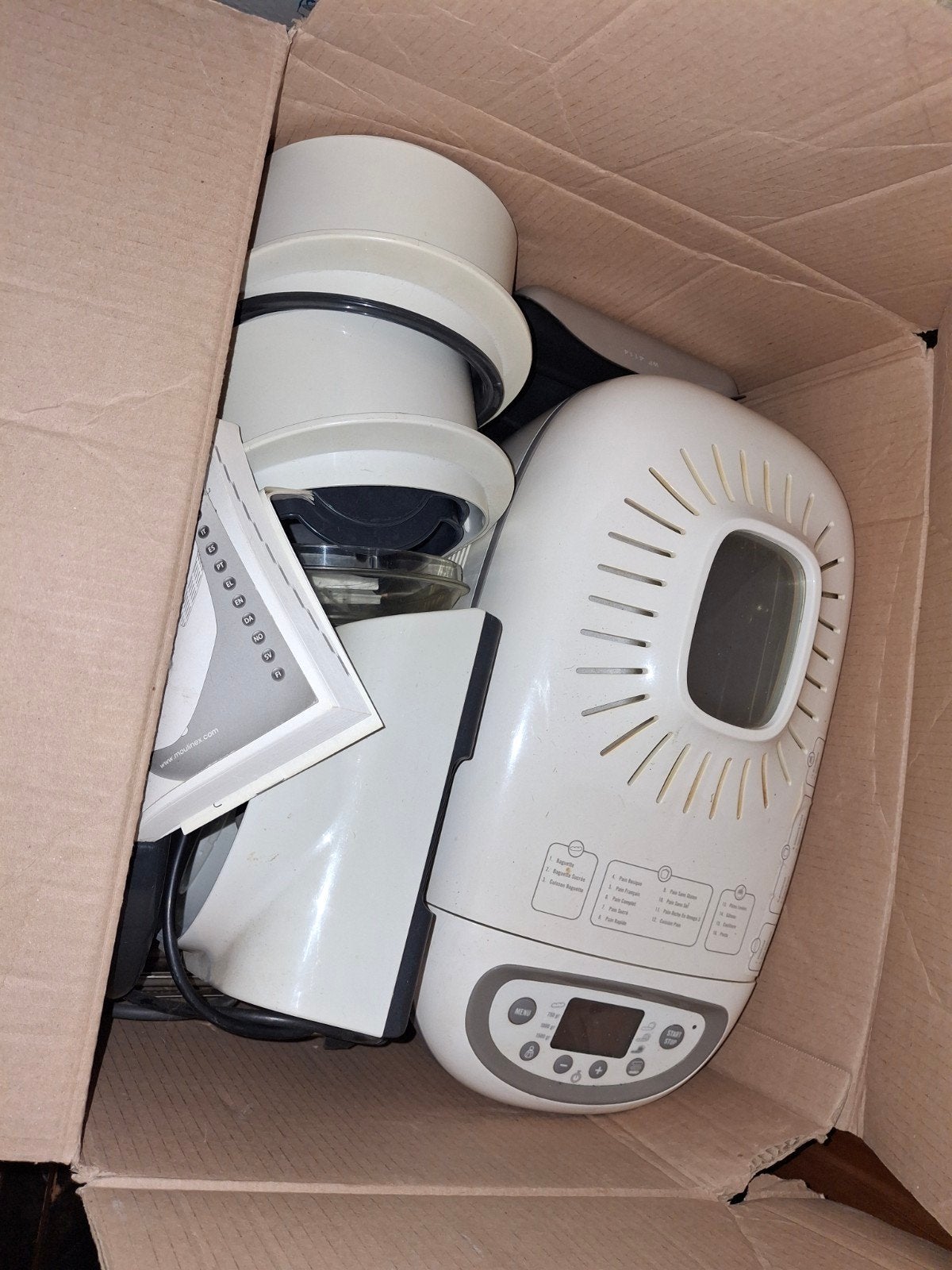 broodmachine, Elektronische apparatuur, Met timer, Gebruikt, Ophalen of Verzenden, 1600 gram deeg of meer