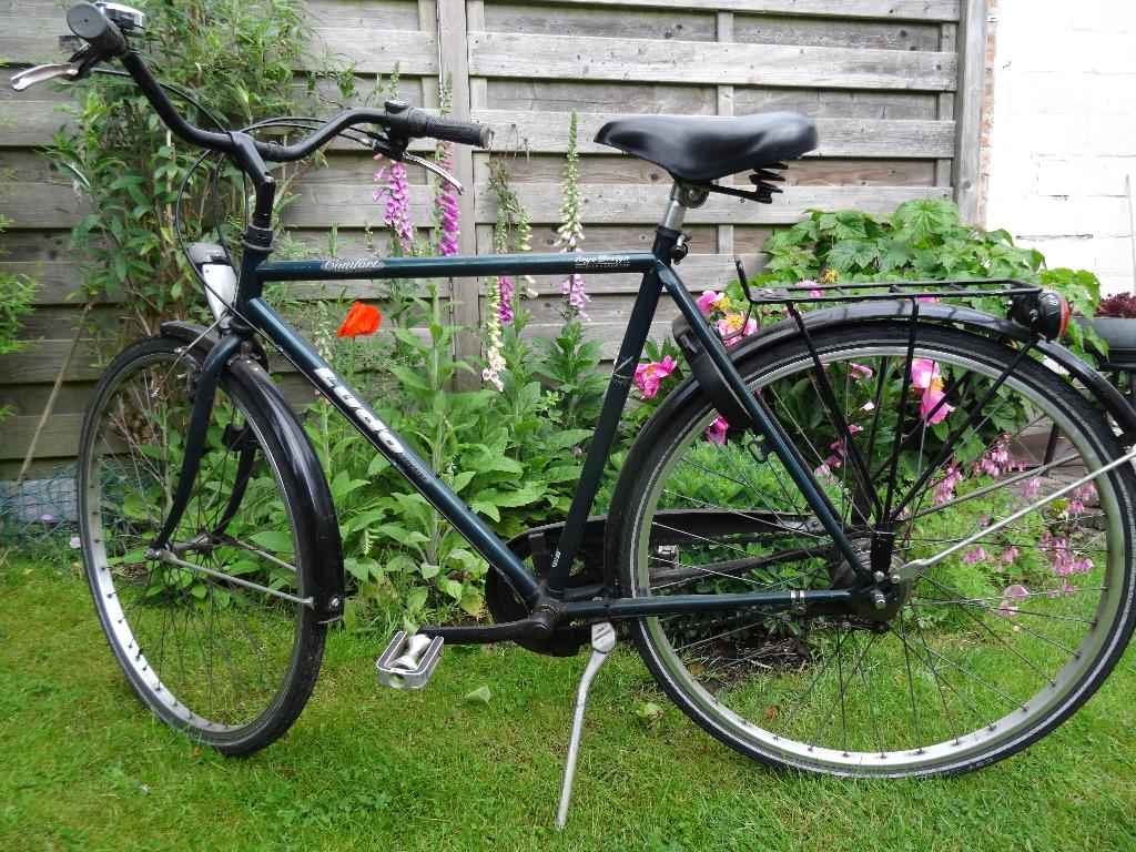 heren fiets LUDO, Gebruikt, Velgrem, Versnellingen, Ophalen