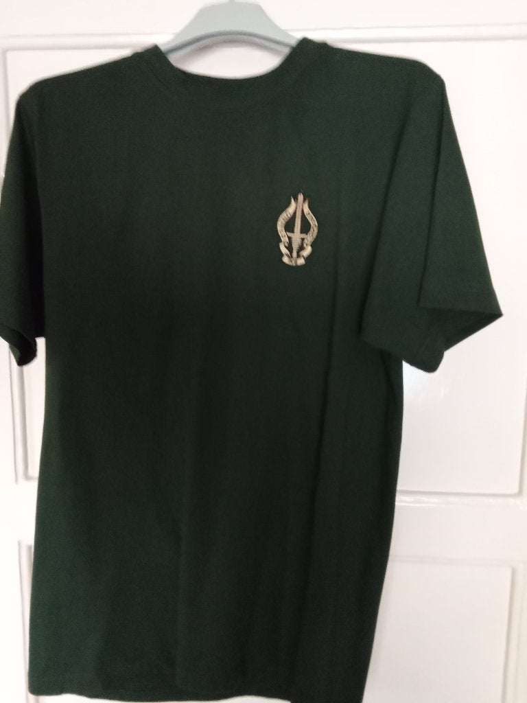 T-shirt para commando belge taille M neuf, Collections, Envoi