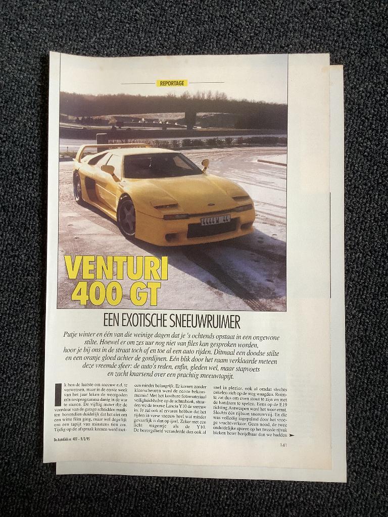 Article : Venturi 400GT, Enlèvement ou Envoi, Comme neuf, Autres marques