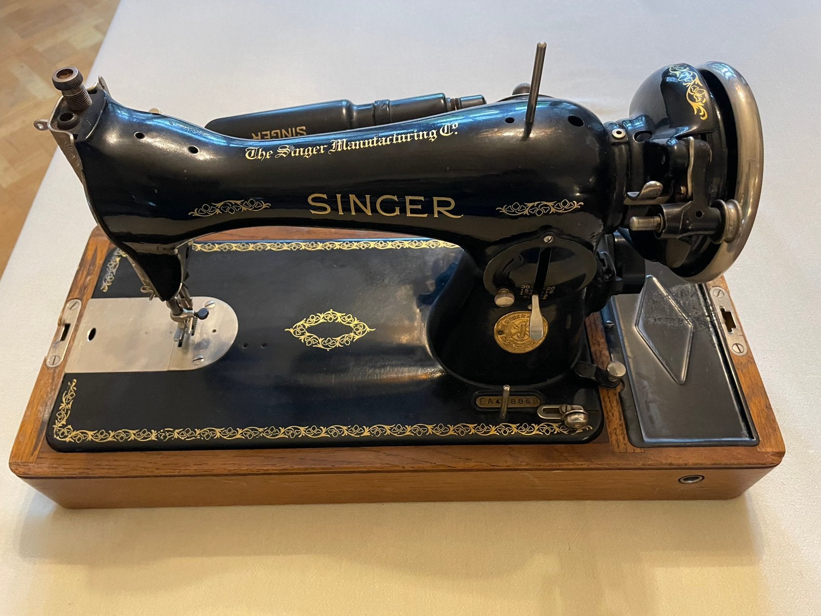 Singer 15K88 de 1936, Enlèvement
