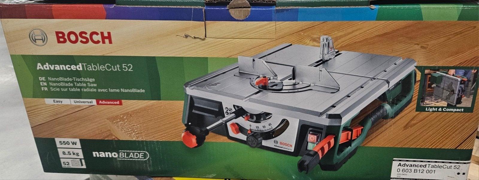 nouvelle machine à scier qui n'a pas encore été utilisée, Bricolage & Construction, Enlèvement, Neuf, Bosch Professional
