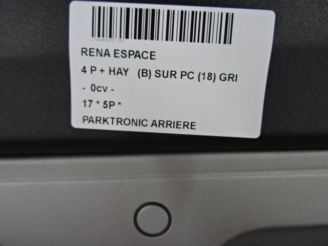 CAPTEUR AIDE AU STATIONNEMENT Renault Espace (RFCJ), Utilisé, Renault
