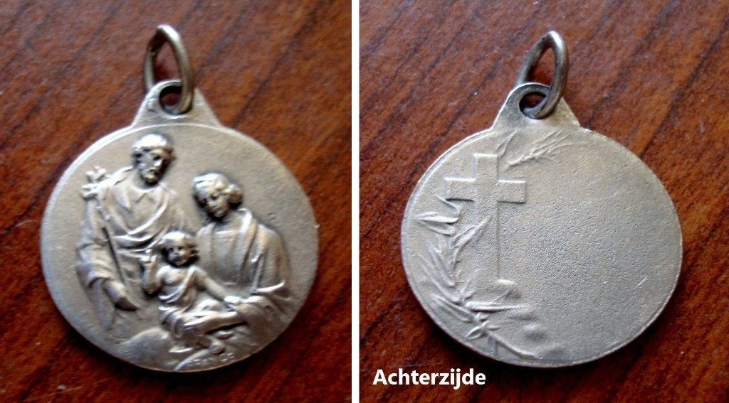 Medaille de heilige Familie, Envoi, Comme neuf, Autres types, Christianisme | Catholique