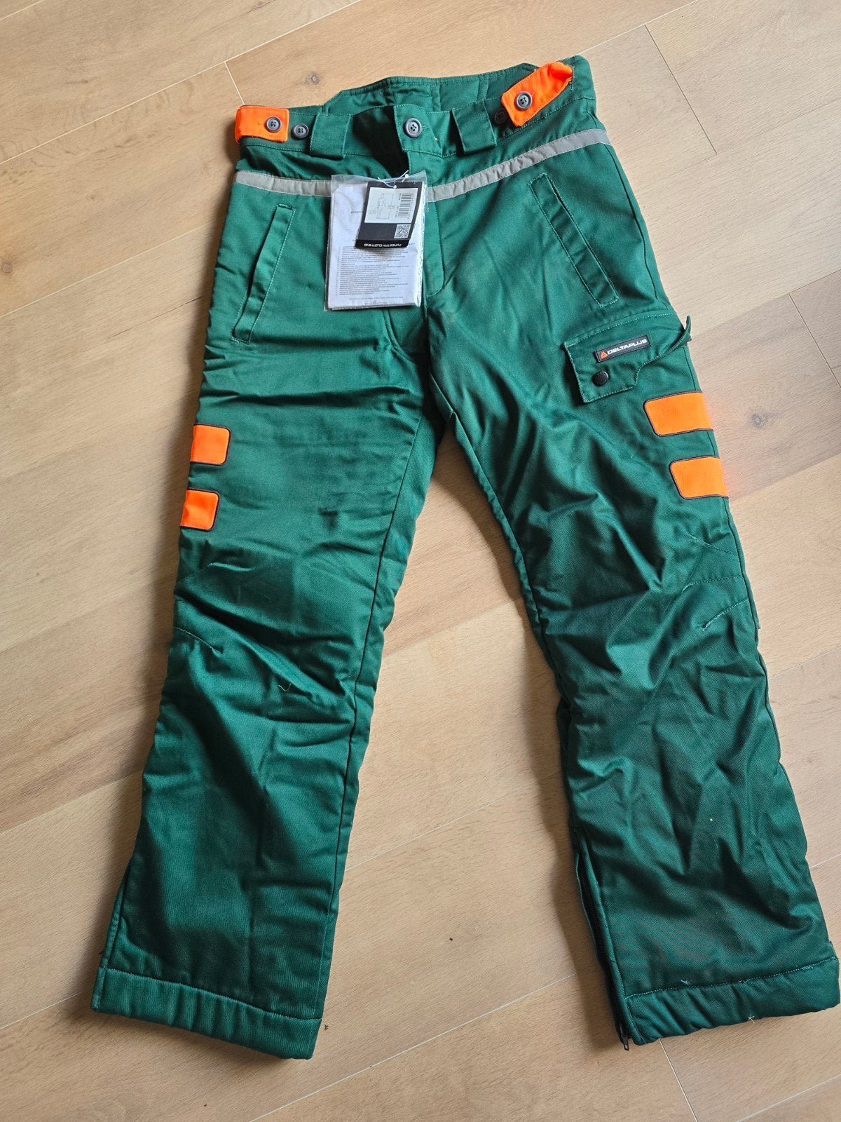 Pantalon de tronçonneuse classe 1, Ophalen, Broek