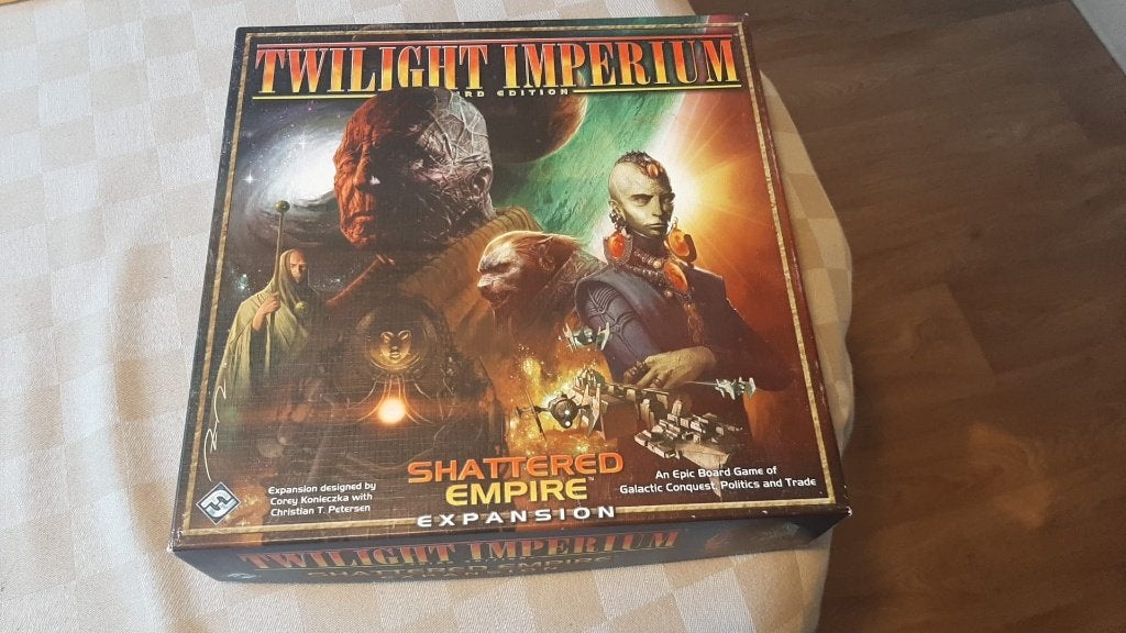 bordspel Twilight Imperium Shattered Empire, Hobby en Vrije tijd, Een of twee spelers, Ophalen of Verzenden, Nieuw