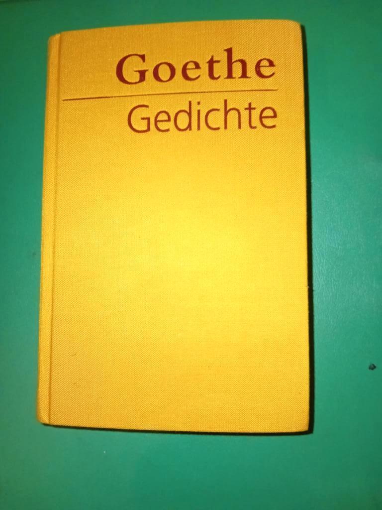 goethe gedichte, Boeken, Ophalen of Verzenden, Zo goed als nieuw, Eén auteur