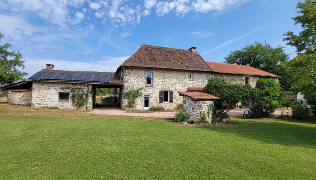 DORDOGNE — 260 m² — Bijgebouwen — 8.175 m² grond, Immo, Saint Saud Lacoussière, Dorp, Woonhuis, 260 m²