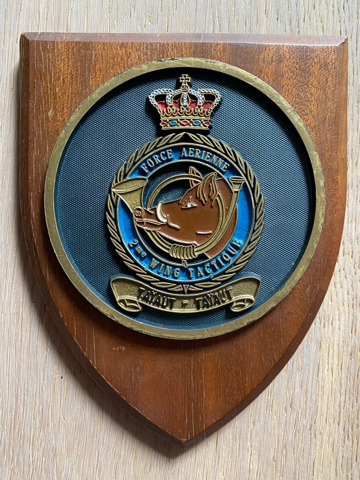 Crest 3 / Belgische Luchtmacht - Belgian Air Force, Verzamelen, Ophalen of Verzenden, Luchtmacht, Overige typen
