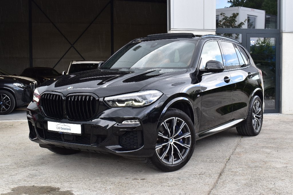 BMW X5 3.0d Xdrive Pack M *Pano* Carnet - 1 jaar garantie, Auto's, Automaat, 2993 cc, Leder, Bedrijf