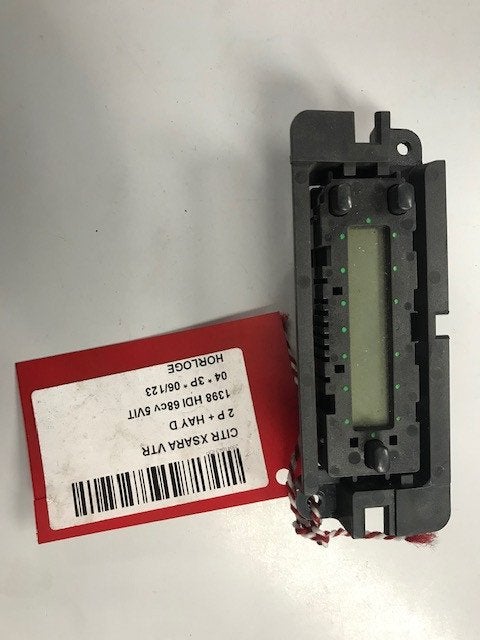 HORLOGE Citroën Xsara Coupé (N0) (9639984980), Citroën, Mevr. I. Hauben, Utilisé, Rue de l'Espoir 34 34
4030  GRIVEGNÉE, BE