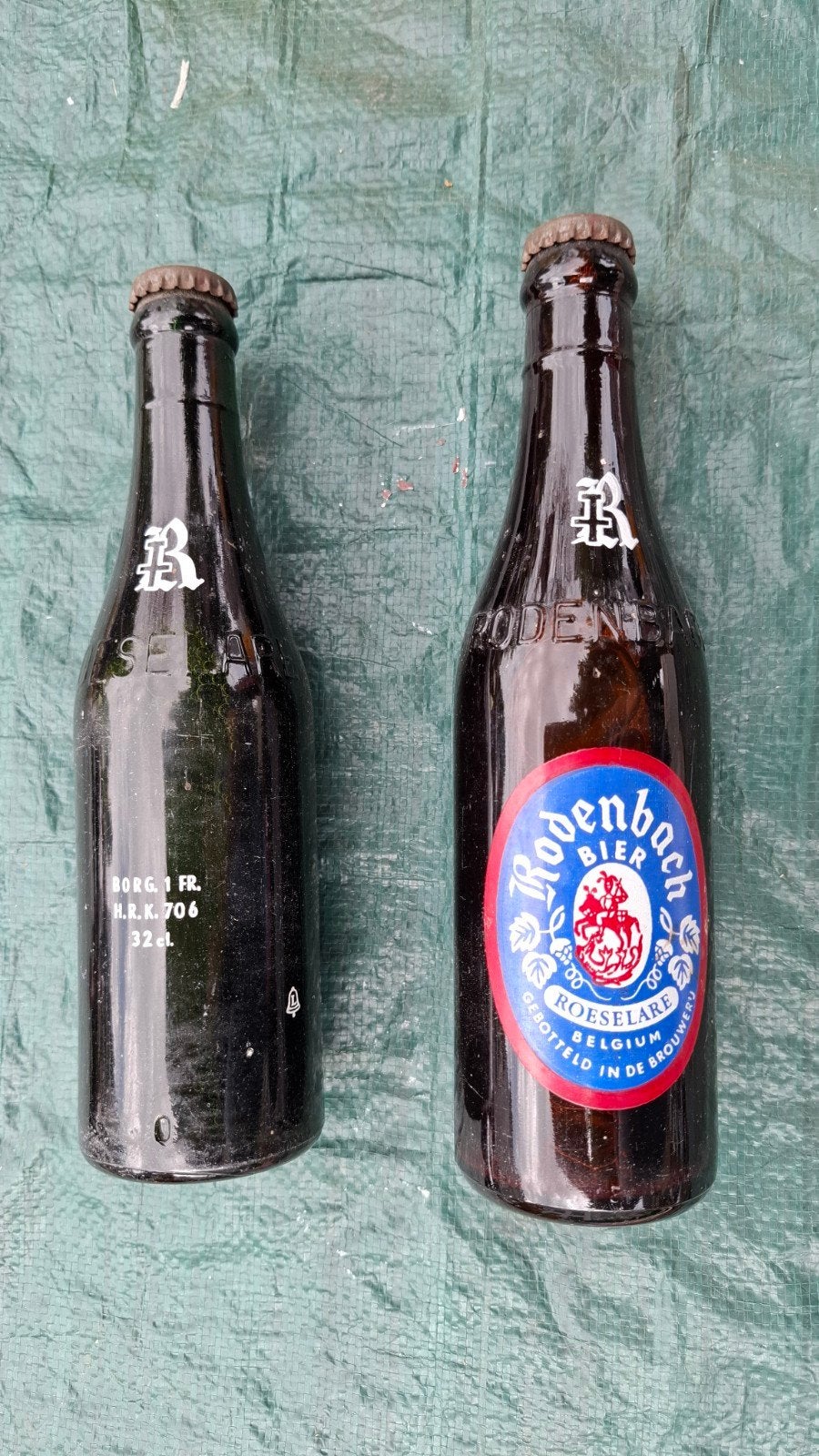 Bouteilles Rodenbach pleines années 60 lot de 2, Enlèvement ou Envoi