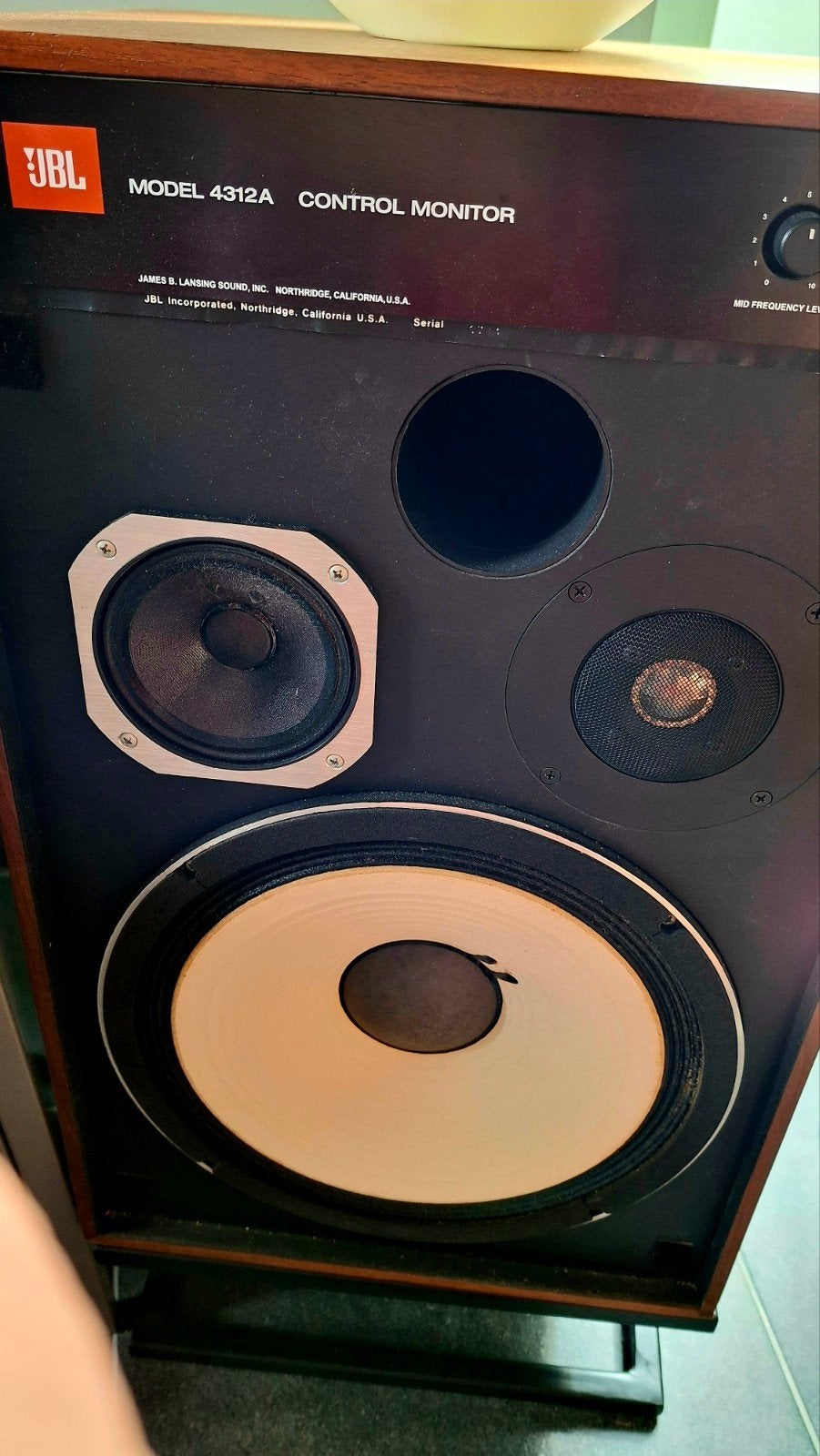 JBL CONTROL MONITOR 4312A, TV, Hi-fi & Vidéo, Enceintes, Enceinte d'étagère, JBL, Bass-reflex, Enlèvement