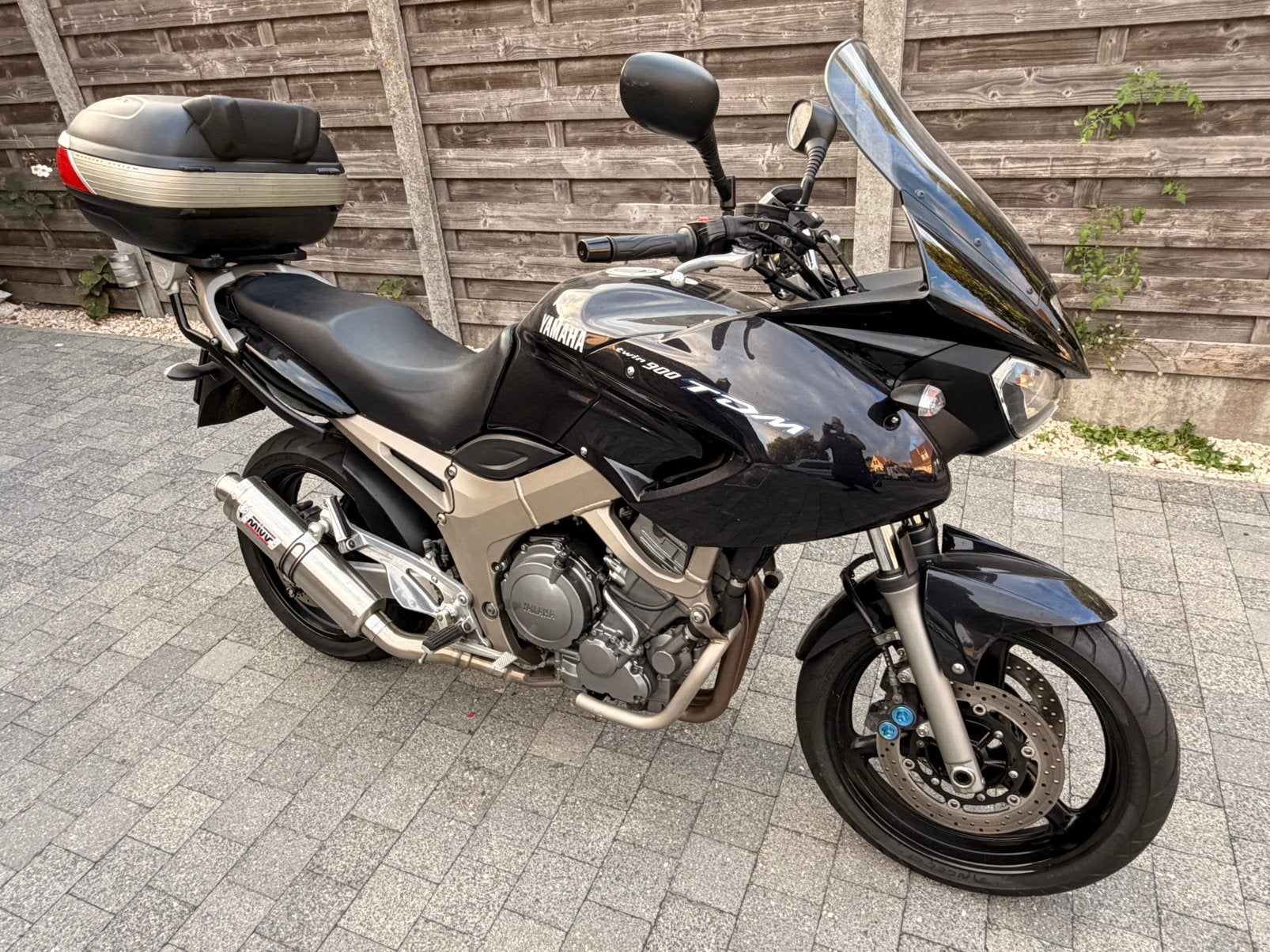 Yamaha TDM 900, 2 cilinders, Sportuitlaat, Motorrijbewijs A, Gebruikt