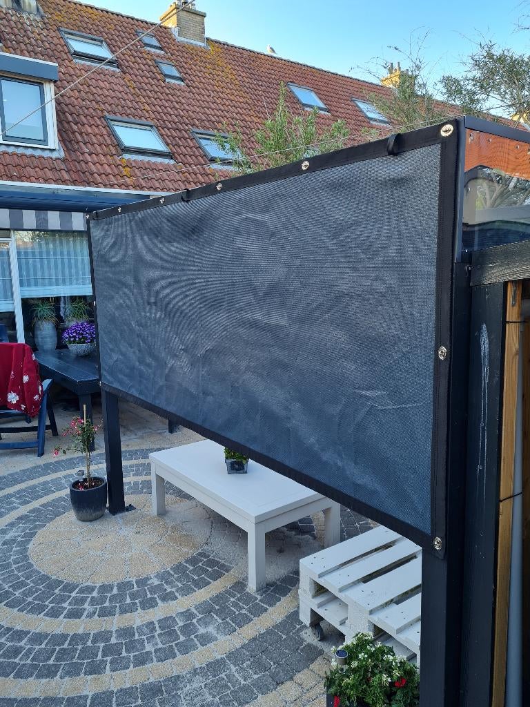 Winddoek Schaduwdoek op maat, Tuin en Terras, Ophalen of Verzenden, Glas