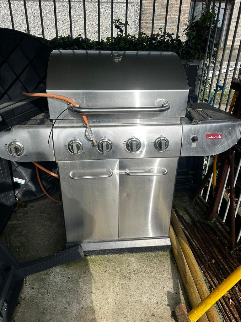 Gasbarbeque, Ophalen, Gebruikt