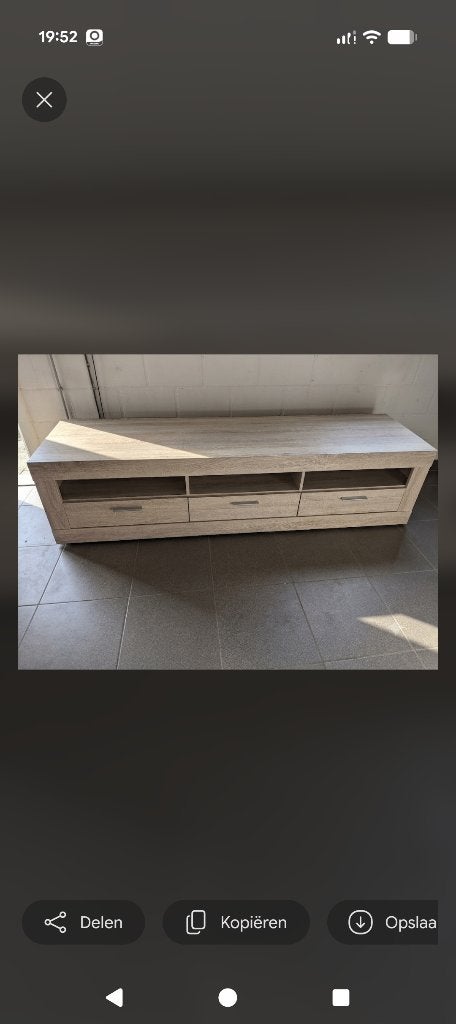 TV-meubel, Maison & Meubles, Armoires | Mobilier de télévision, Enlèvement, Comme neuf, Moins de 100 cm