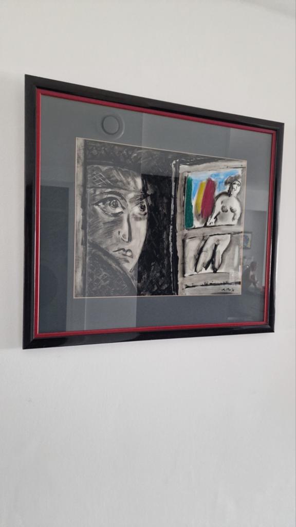 M.millar. getekend origineel werk, Ophalen