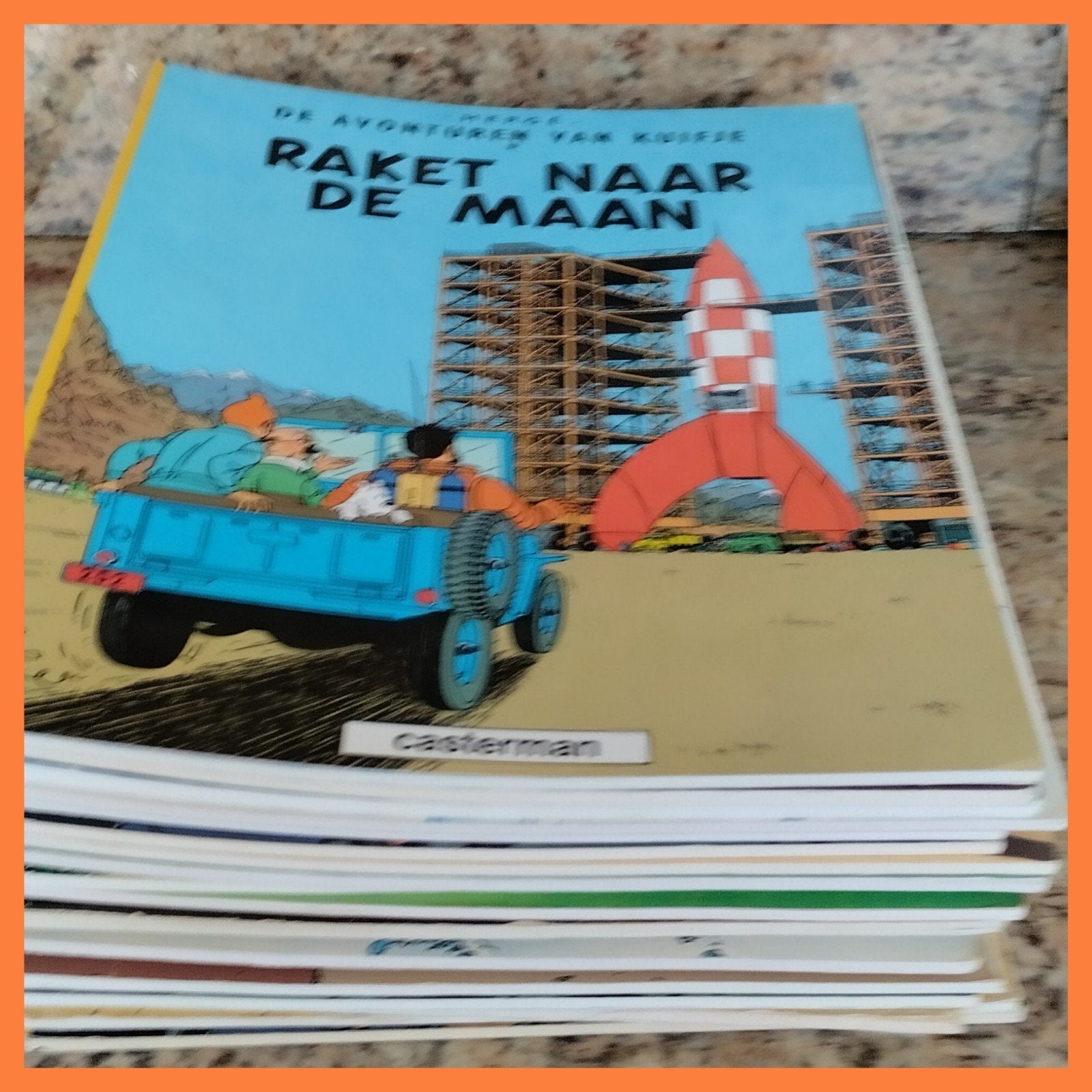 19 Kuifje strips jaren '60 tot '80., Boeken, Stripverhalen, Ophalen of Verzenden