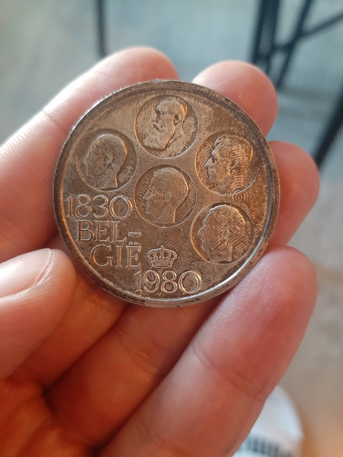 Pièce 500 Francs en Argent indépendance Belge, Enlèvement, Argent, Série, Argent
