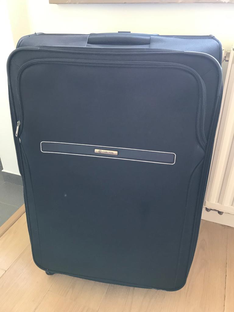 Grande valise Carlton, Bijoux, Sacs & Beauté, Valises, Comme neuf, Enlèvement, Roulettes, 70 cm ou plus