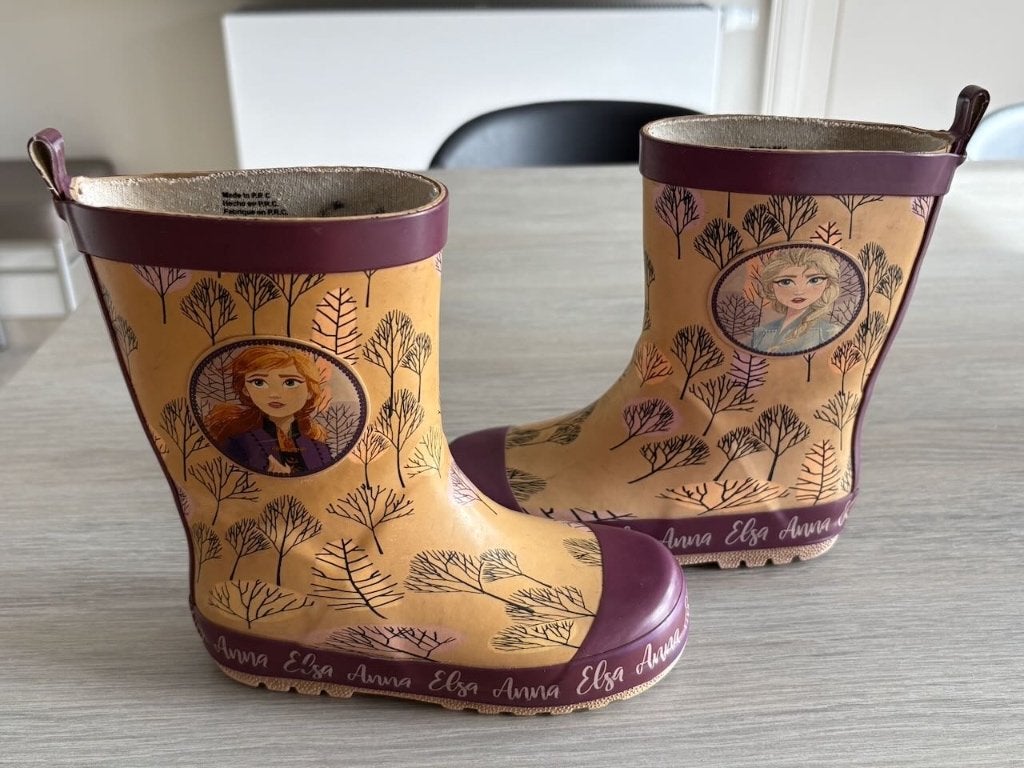 Regenlaarsjes maat 26. FROZEN. Zeer goede staat, Kinderen en Baby's, Gebruikt, Disney Frozen, Meisje, Ophalen of Verzenden