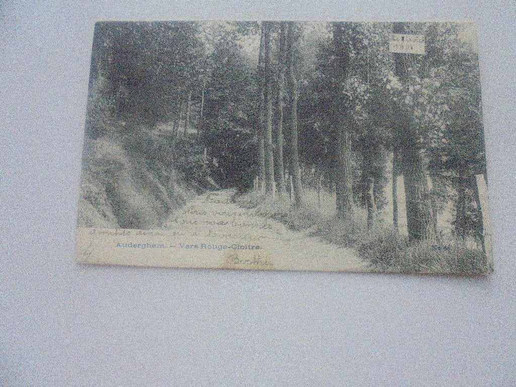 auderghem-vers rouge-cloitre, Envoi, Avant 1920, Affranchie, Bruxelles (Capitale)