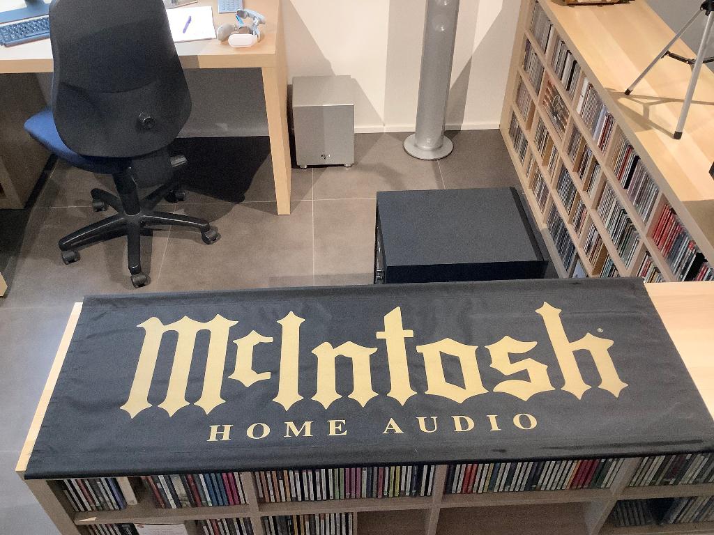 MC INTOSH BANNER PLEXI, TV, Hi-fi & Vidéo, Tuners, Enlèvement, Utilisé