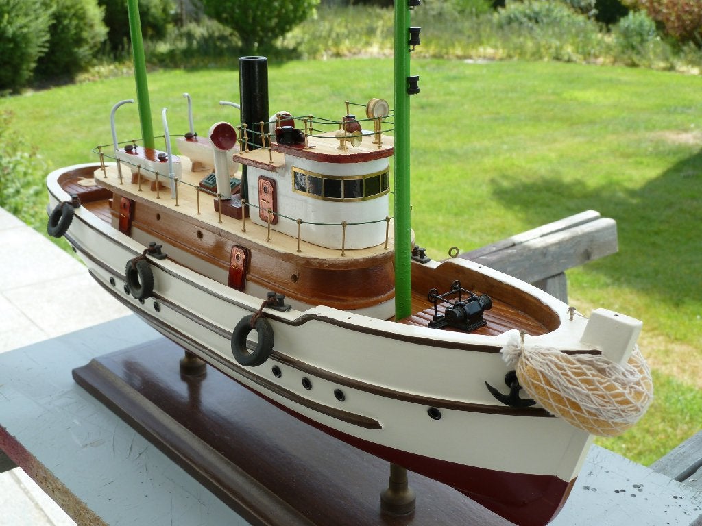 Bateau à vapeur, Enlèvement, Neuf, Plus grand que 1:32, Autres marques