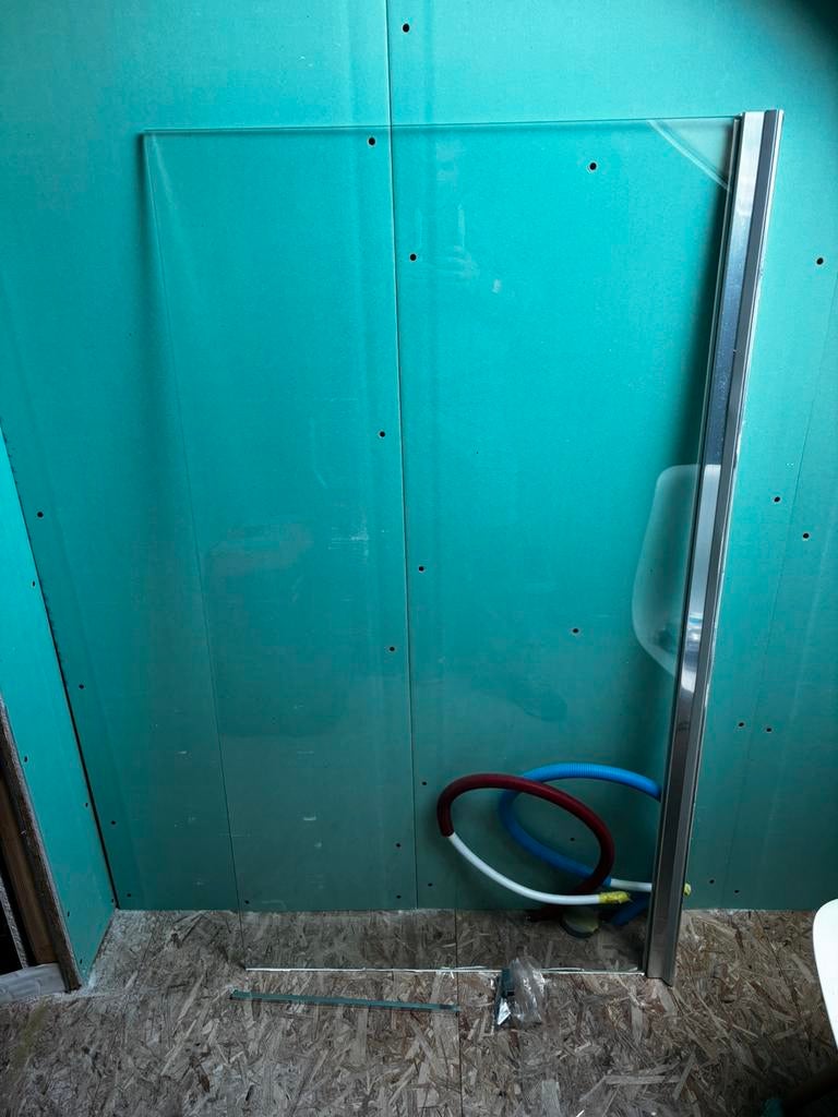 Paroi de baignoire 80 sur 140, Enlèvement, Utilisé, Avec baignoire