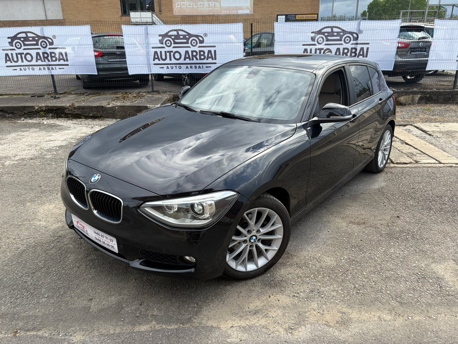 BMW  118 dA Pole Position Sport Edition, Cuir, Euro 5, Achat, Beige