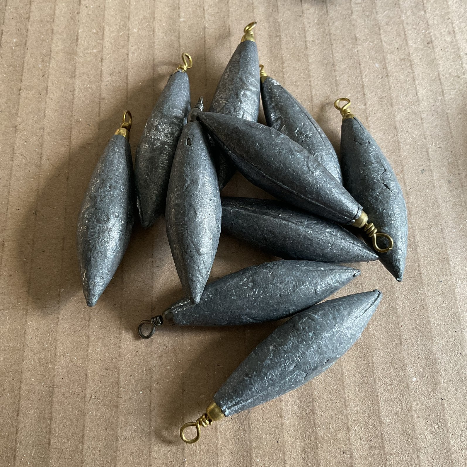 Wartellood 50gram / 50 stuks, Sports nautiques & Bateaux, Enlèvement ou Envoi, Utilisé, Flotteur ou Plomb