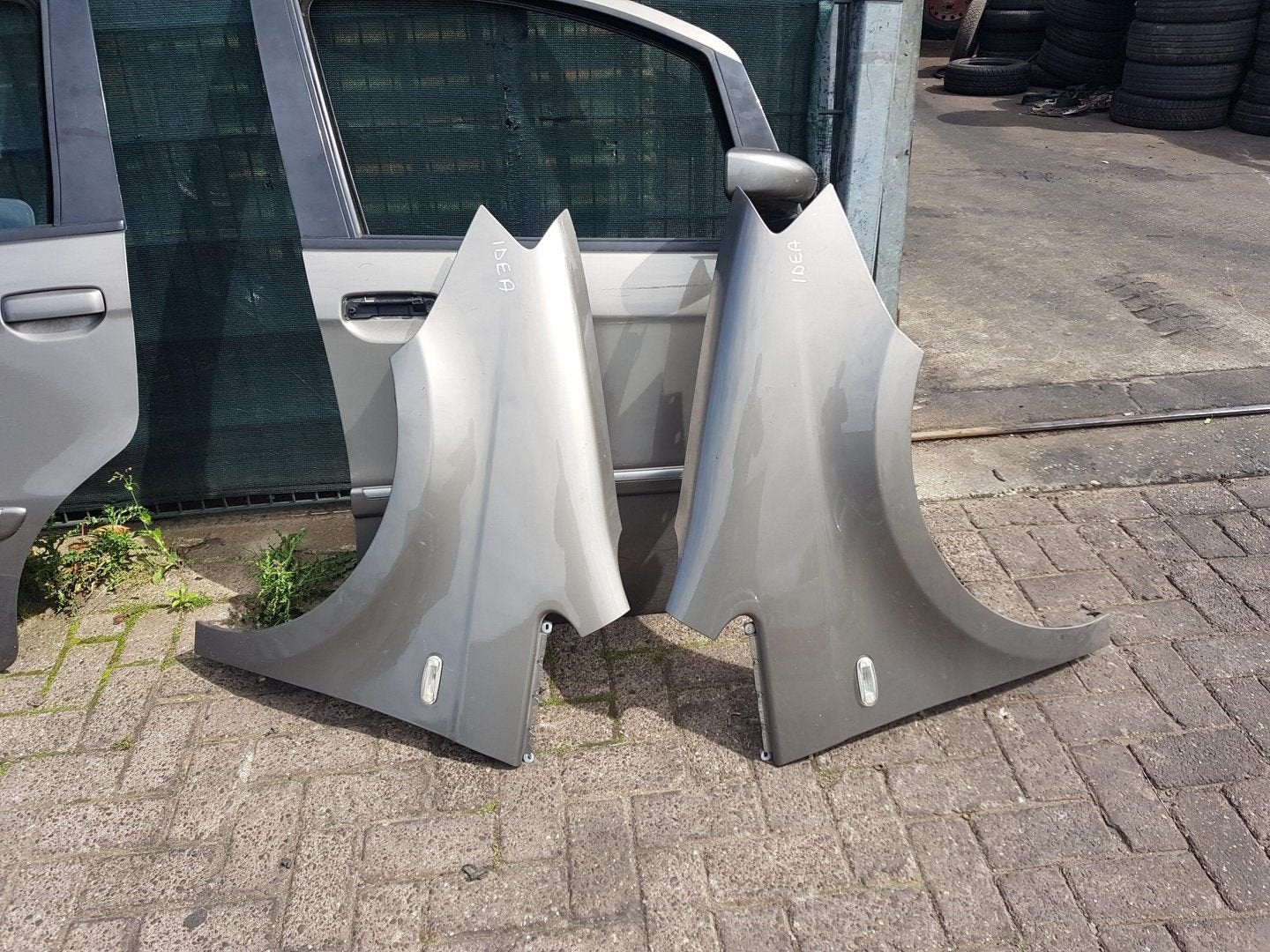 FIAT IDEA VOORSCHERMEN BJ 2006, Gebruikt, -, -, Ophalen of Verzenden