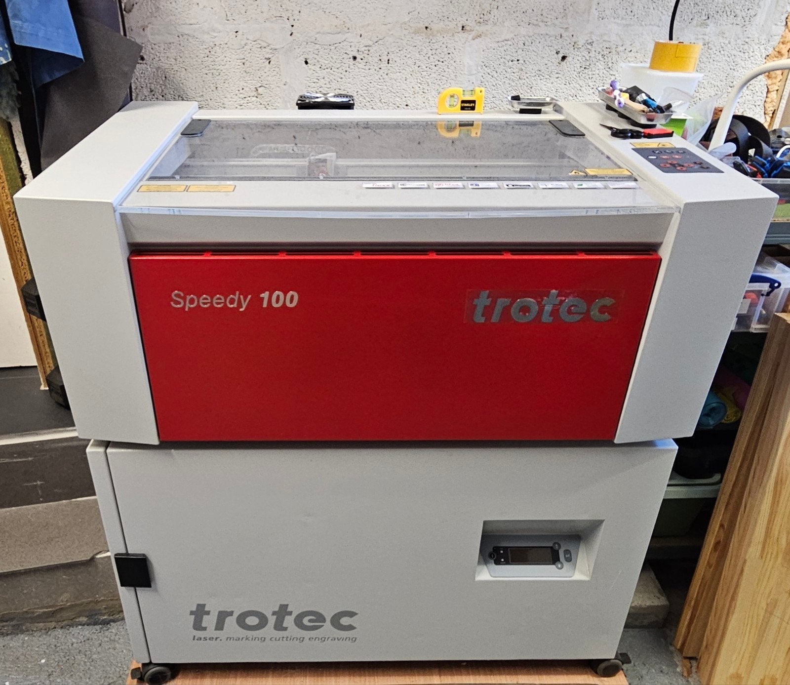 Trotec Speedy 100 lasergraveerder en -snijder, Ophalen, Gebruikt, Laserprinter, Trotec