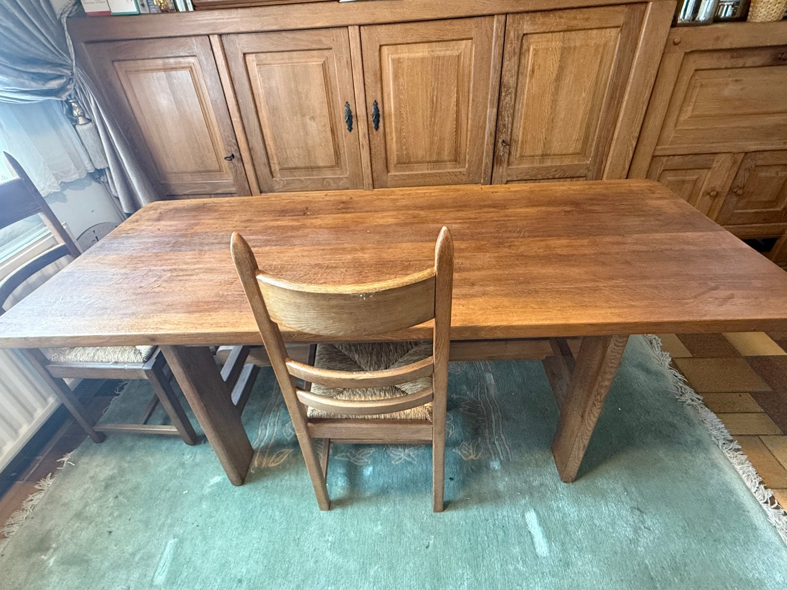 Table avec 6 chaises, Enlèvement, Comme neuf