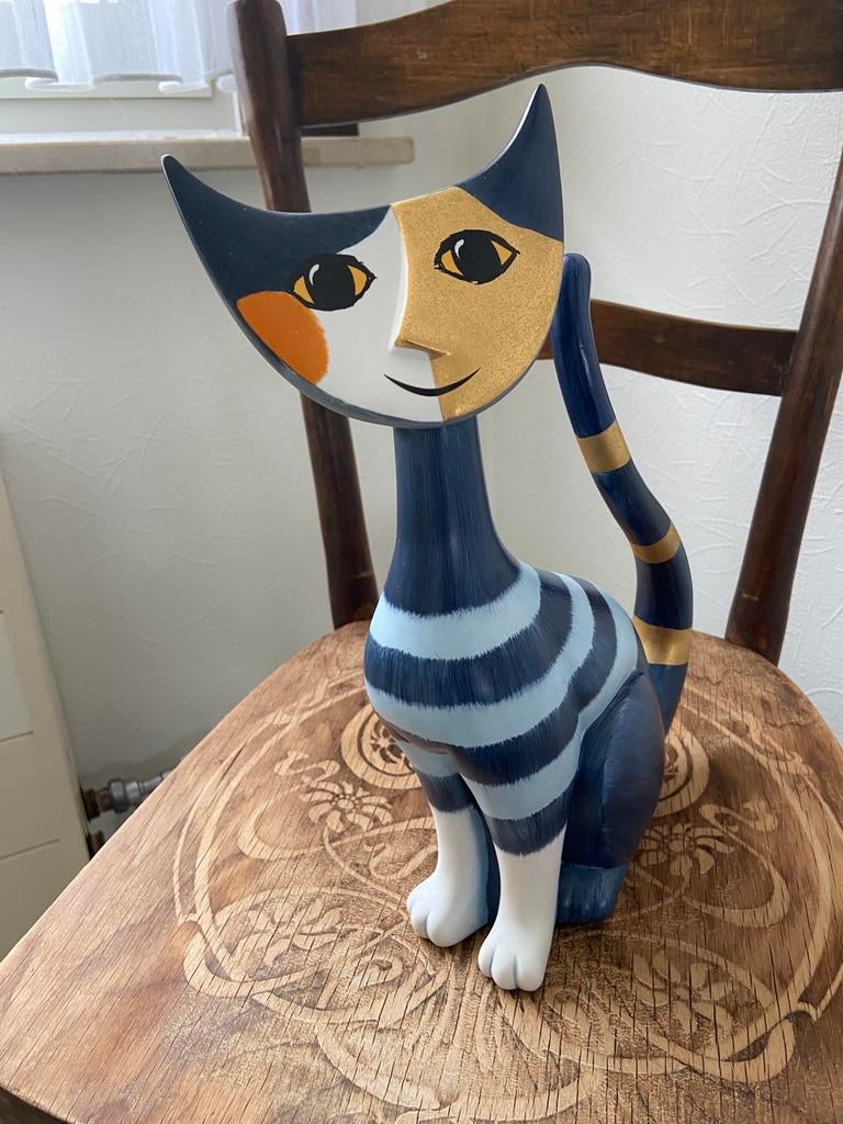 Prachtige Rosina Wachtmeister kat Ido groot formaat, Collections, Statues & Figurines, Comme neuf, Enlèvement