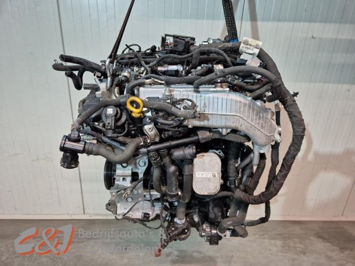 Motor van een Volkswagen Caddy, Auto-onderdelen, Gebruikt, -, Volkswagen, -