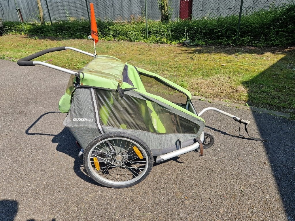 kinder croozer  fietskar, Fietsen en Brommers, Ophalen, Gebruikt, 60 tot 80 kg, Kinderkar