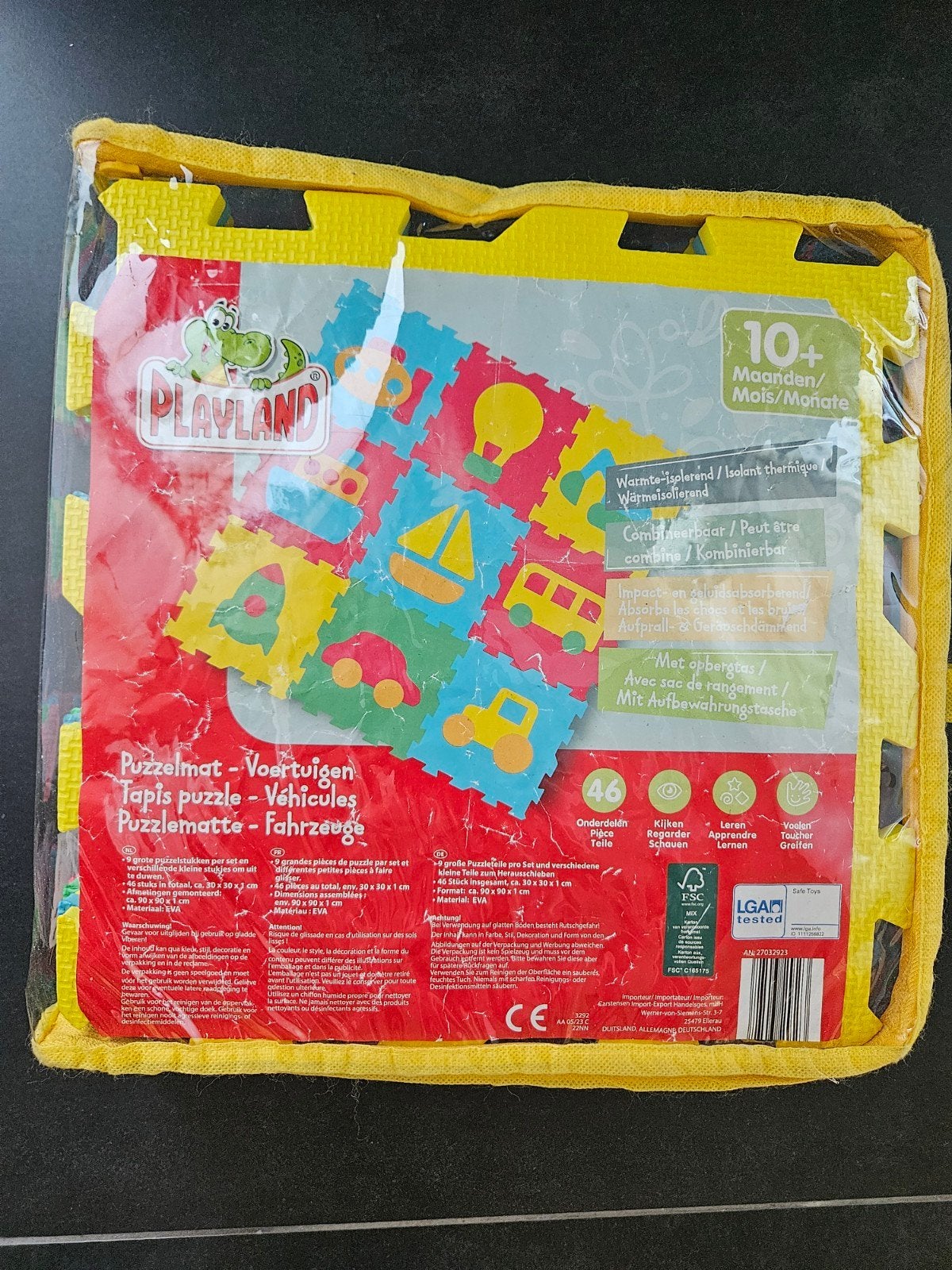 Puzzelmat voertuigen, Kinderen en Baby's, Ophalen