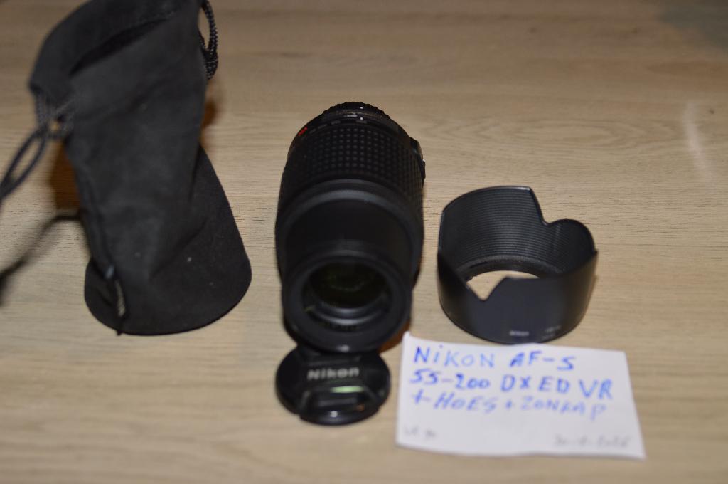 objectif Nikon AF-S 55-200 DX ED VR, TV, Hi-fi & Vidéo, Appareils photo numériques, Enlèvement ou Envoi, Comme neuf, Reflex miroir