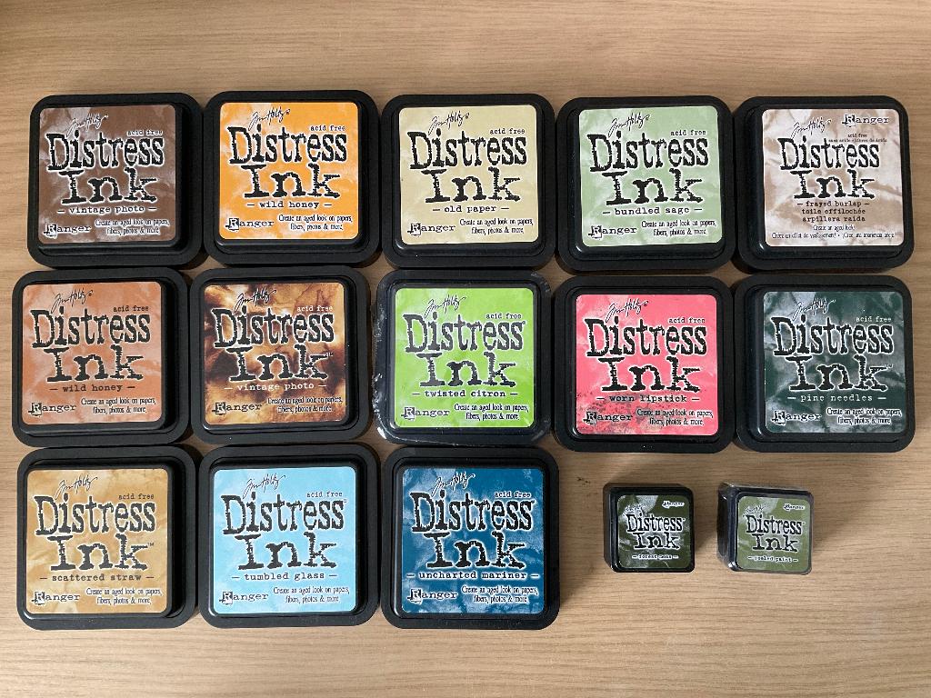 Distress ink, Ophalen, Zo goed als nieuw, Cartridge