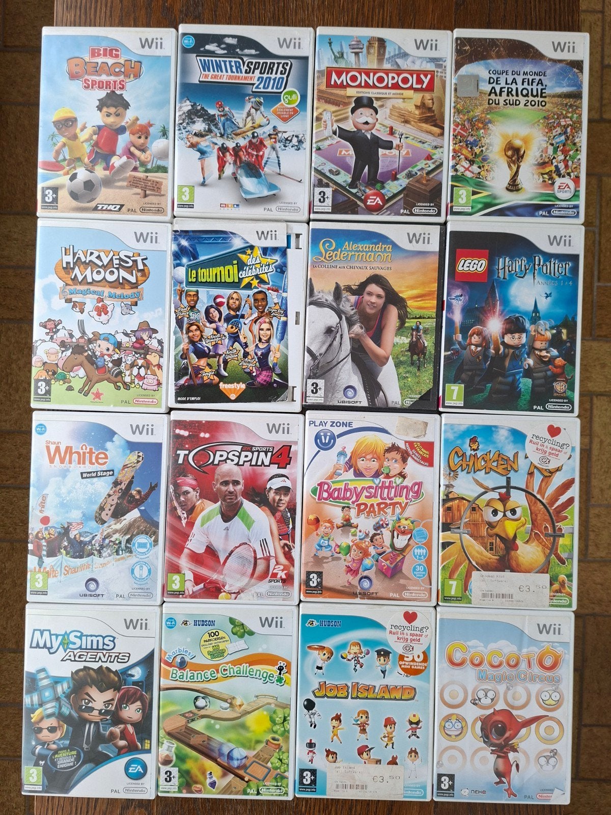 Volledige wii-spellen., Games en Spelcomputers