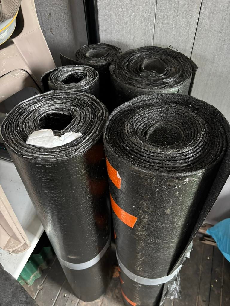 Roofing 3mm Iko base P3 T/F en 4mm Iko Gum 5000 AD/F, Ophalen, Nieuw, Dakleer