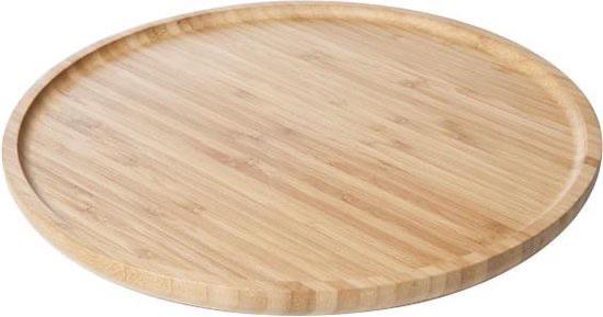 Ronde bamboe schotel 33cm Cosy and Trendy, Huis en Inrichting, Ophalen, Nieuw, Rond, Hout