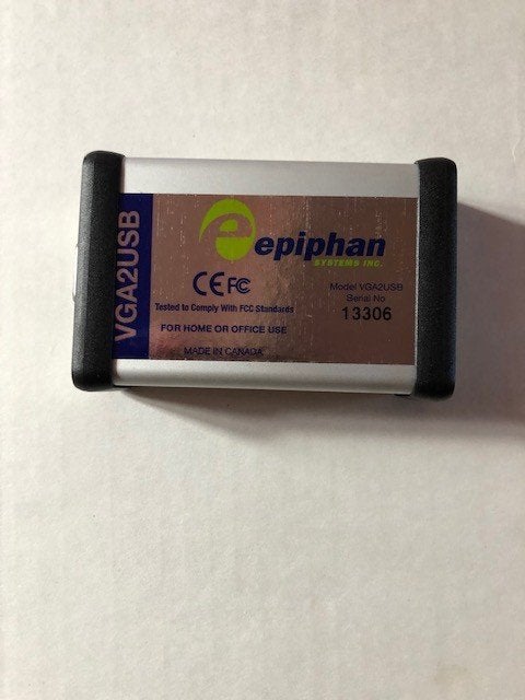 epiphan vga2usb, Enlèvement, Utilisé