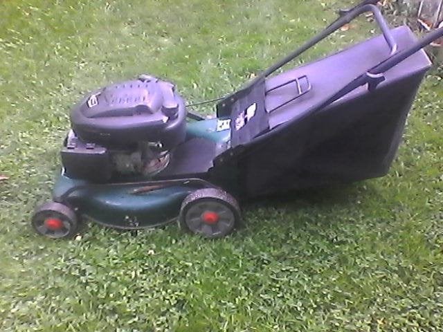 a vendre tondeuse, Tondeuses à gazon à essence, 40 à 49 cm, Enlèvement, Utilisé